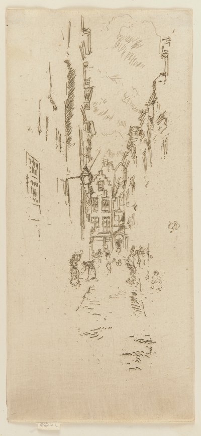 Slaktarnas lilla gata, 1887. av James Abbott McNeill Whistler