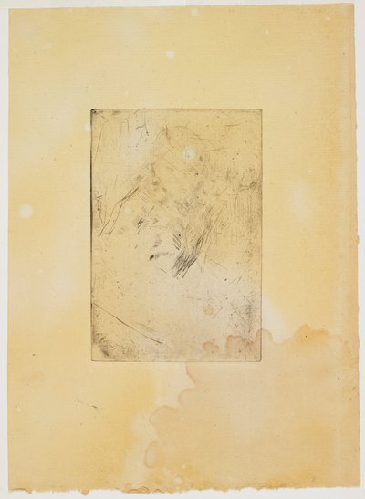 Porträtstudie av James Abbott McNeill Whistler