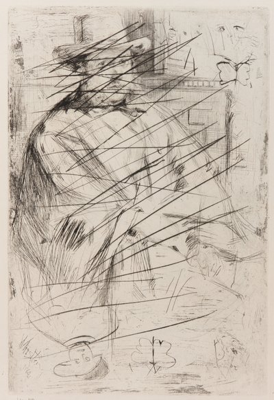 Porträtt av en man, av James Abbott McNeill Whistler