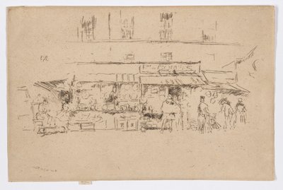 Quai de Montebello av James Abbott McNeill Whistler