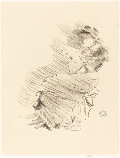 Reading, 18791887. av James Abbott McNeill Whistler