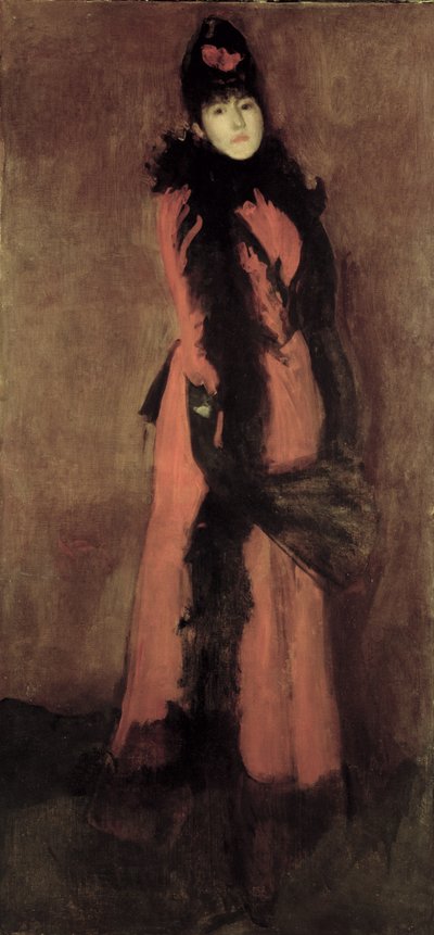 Rött och svart: Fan, 1891-94 av James Abbott McNeill Whistler