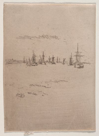 Återvänd till Tilbury. av James Abbott McNeill Whistler