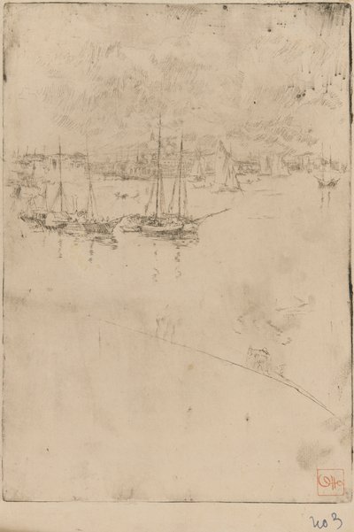 St George, 1879-1880. av James Abbott McNeill Whistler