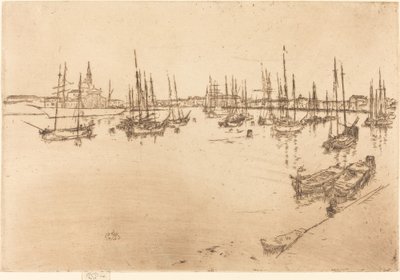 St George, 1880. av James Abbott McNeill Whistler
