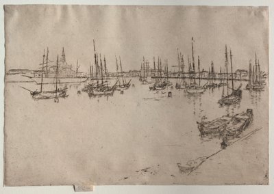 San Giorgio, Venedig, 1886. av James Abbott McNeill Whistler