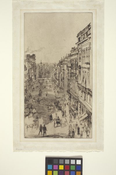 St. James Street (etsning) av James Abbott McNeill Whistler
