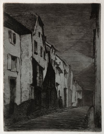 Gatan vid Saverne. av James Abbott McNeill Whistler