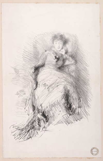 Studie, 1878. av James Abbott McNeill Whistler