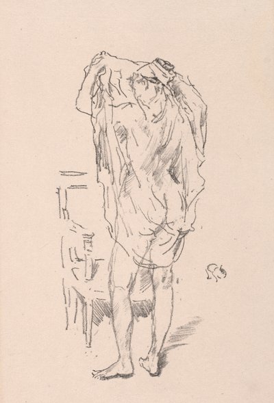 Studie, 1895. av James Abbott McNeill Whistler
