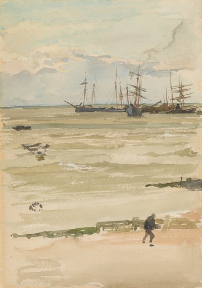 Ankarplatsen, 1882-1884. av James Abbott McNeill Whistler