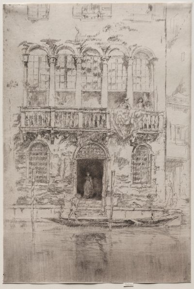 Balkongen, ca. 1880. av James Abbott McNeill Whistler