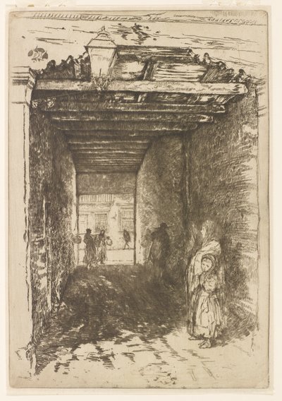 Tiggarna, 1879-1880. av James Abbott McNeill Whistler