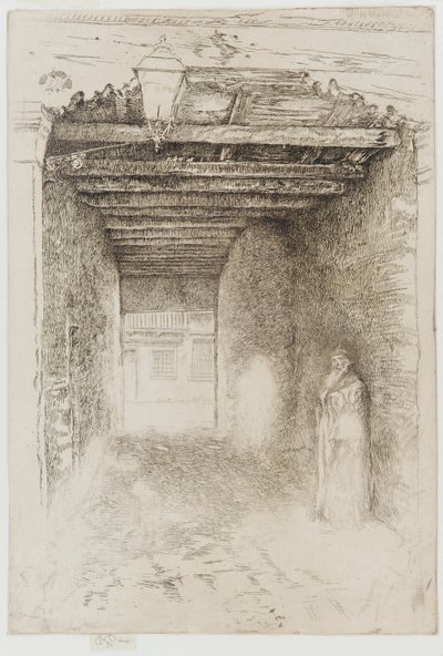 Tiggarna, 1879-1880. av James Abbott McNeill Whistler
