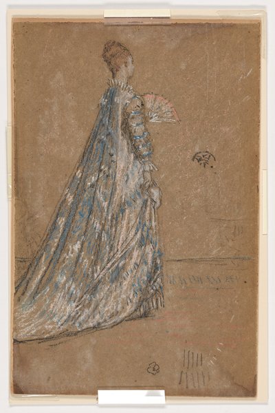 Den blå klänningen av James Abbott McNeill Whistler