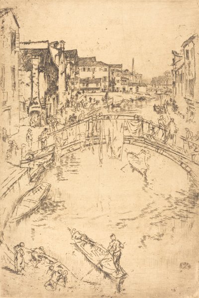 Bron, 18791880. av James Abbott McNeill Whistler