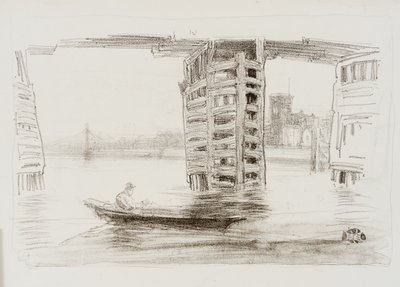 Den breda bron, 1878. av James Abbott McNeill Whistler