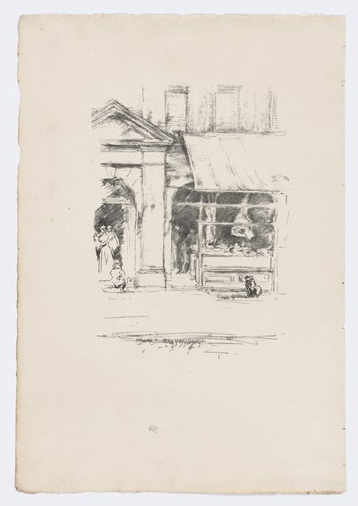 Slaktarens hund av James Abbott McNeill Whistler