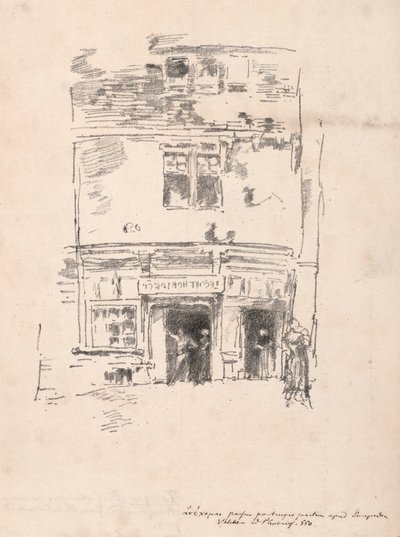 Klockmakarna, Paimpol, 1893. av James Abbott McNeill Whistler