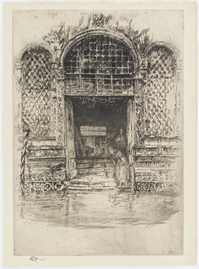 Dörröppningen, 1879-1880. av James Abbott McNeill Whistler