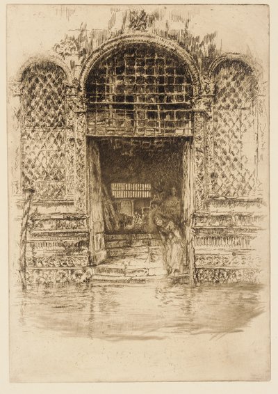 Dörröppningen, 1879-1880. av James Abbott McNeill Whistler