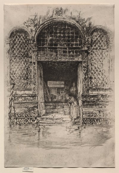 Dörröppningen, 1880. av James Abbott McNeill Whistler