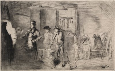 Smedjan, 1866. av James Abbott McNeill Whistler