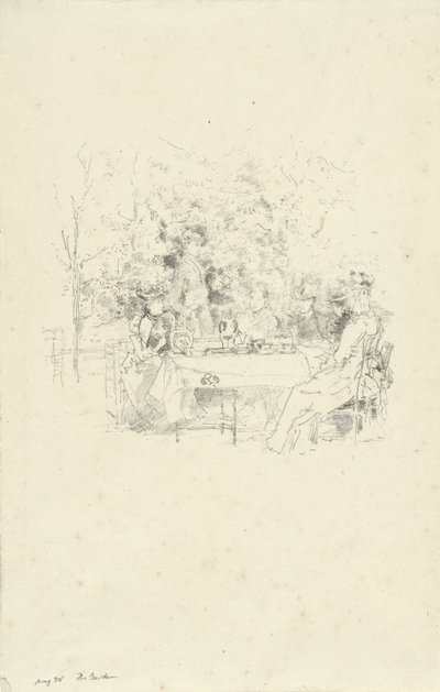 Trädgården av James Abbott McNeill Whistler