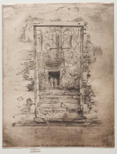Trädgården. av James Abbott McNeill Whistler