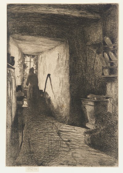 Köket, 1858. av James Abbott McNeill Whistler