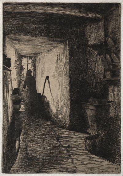 Köket, 1858 av James Abbott McNeill Whistler