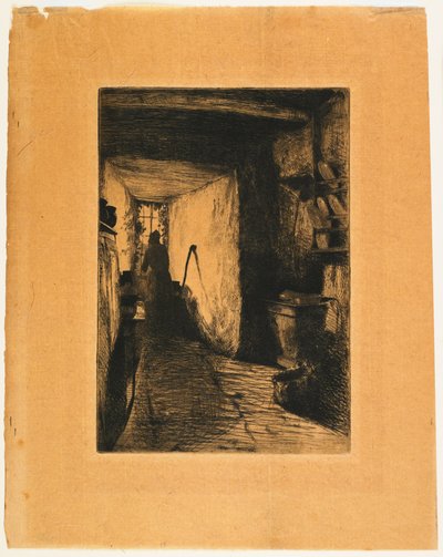 Die Küche, aus The French Set av James Abbott McNeill Whistler
