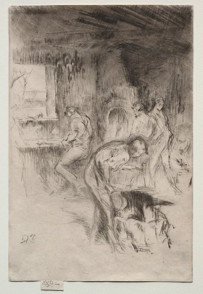 Lilla smedjan. av James Abbott McNeill Whistler