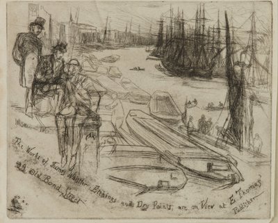 Den lilla poolen, 1861. av James Abbott McNeill Whistler
