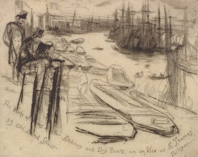 Den lilla poolen, 1861. av James Abbott McNeill Whistler