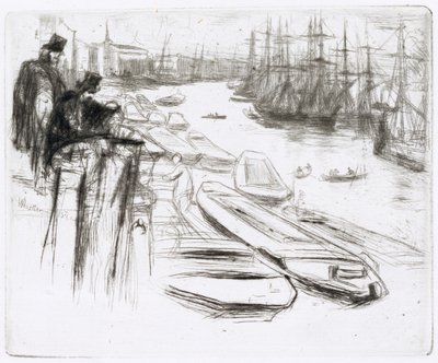 The Little Pool, No.1 (etsning) av James Abbott McNeill Whistler