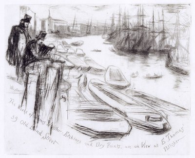 The Little Pool, No.2 (etsning) av James Abbott McNeill Whistler