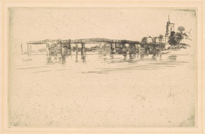 The Little Putney, nr 1, 1879. av James Abbott McNeill Whistler
