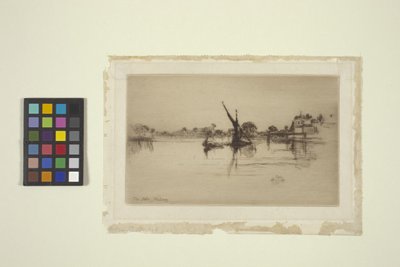 The Little Putney, nr 2 (etsning) av James Abbott McNeill Whistler