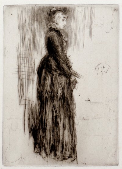 Den lilla sammetsklänningen av James Abbott McNeill Whistler
