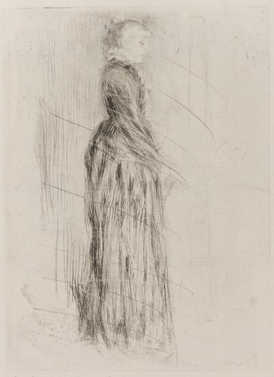 Den lilla sammetsklänningen, 1873. av James Abbott McNeill Whistler