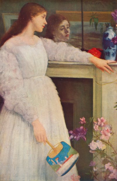 Den lilla vita flickan, 1864, 1935. av James Abbott McNeill Whistler