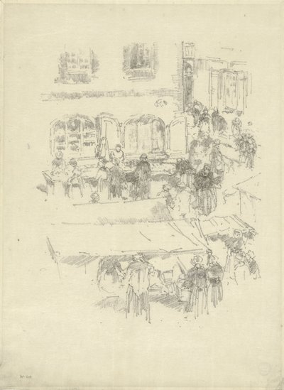 Marknadsplatsen, Vitre av James Abbott McNeill Whistler