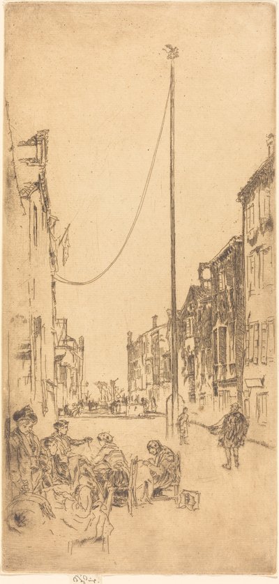 Masten, 18791880. av James Abbott McNeill Whistler
