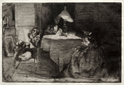 Musikrummet. av James Abbott McNeill Whistler