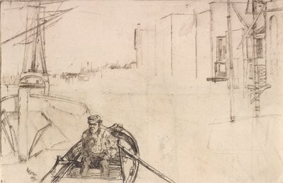 Poolen, 1859. av James Abbott McNeill Whistler