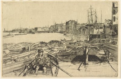 Poolen, 1859. av James Abbott McNeill Whistler