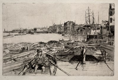 Poolen, 1859. av James Abbott McNeill Whistler