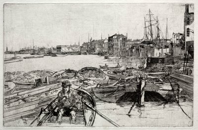 Poolen, 1859. av James Abbott McNeill Whistler