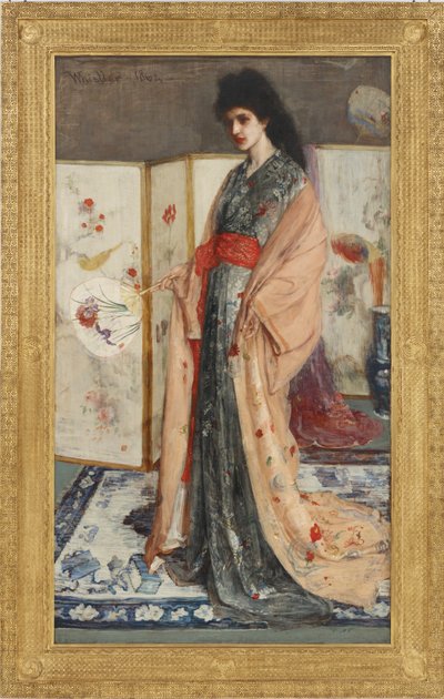 Prinsessan från porslinslandet Prinsessan från porslinslandet, 1863-1865. av James Abbott McNeill Whistler